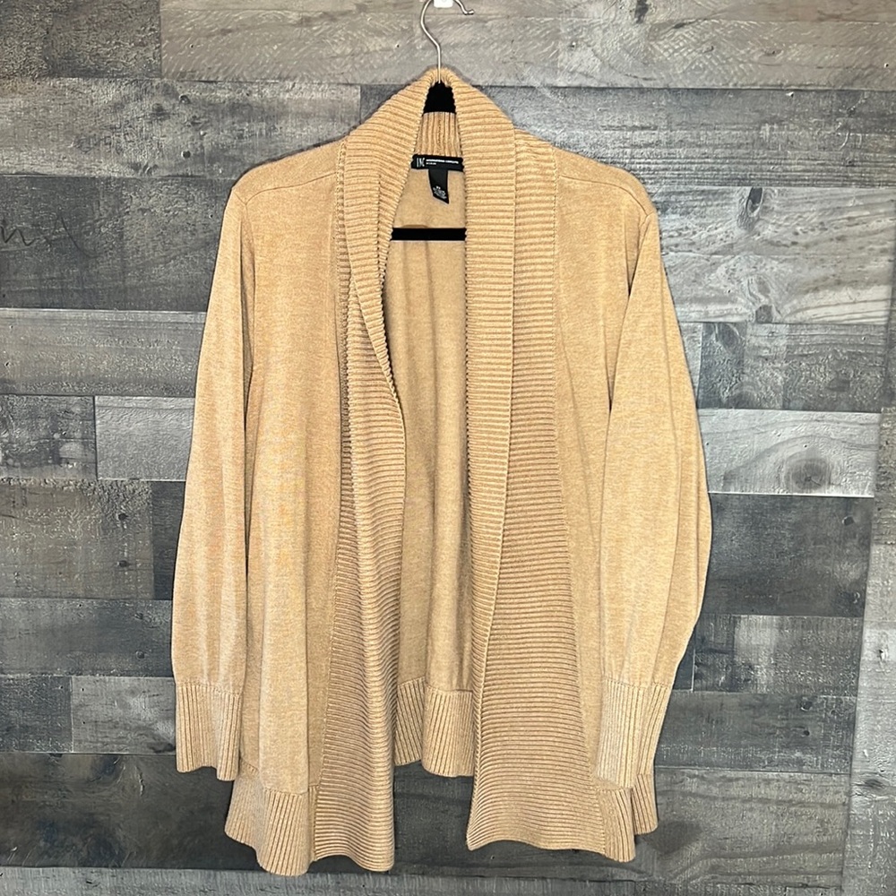 Tan INC International Concepts Woman Cardigan